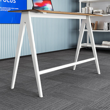 High Standing Desk with A-Frame Legs