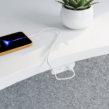 Desk Built-In USB Charging Port