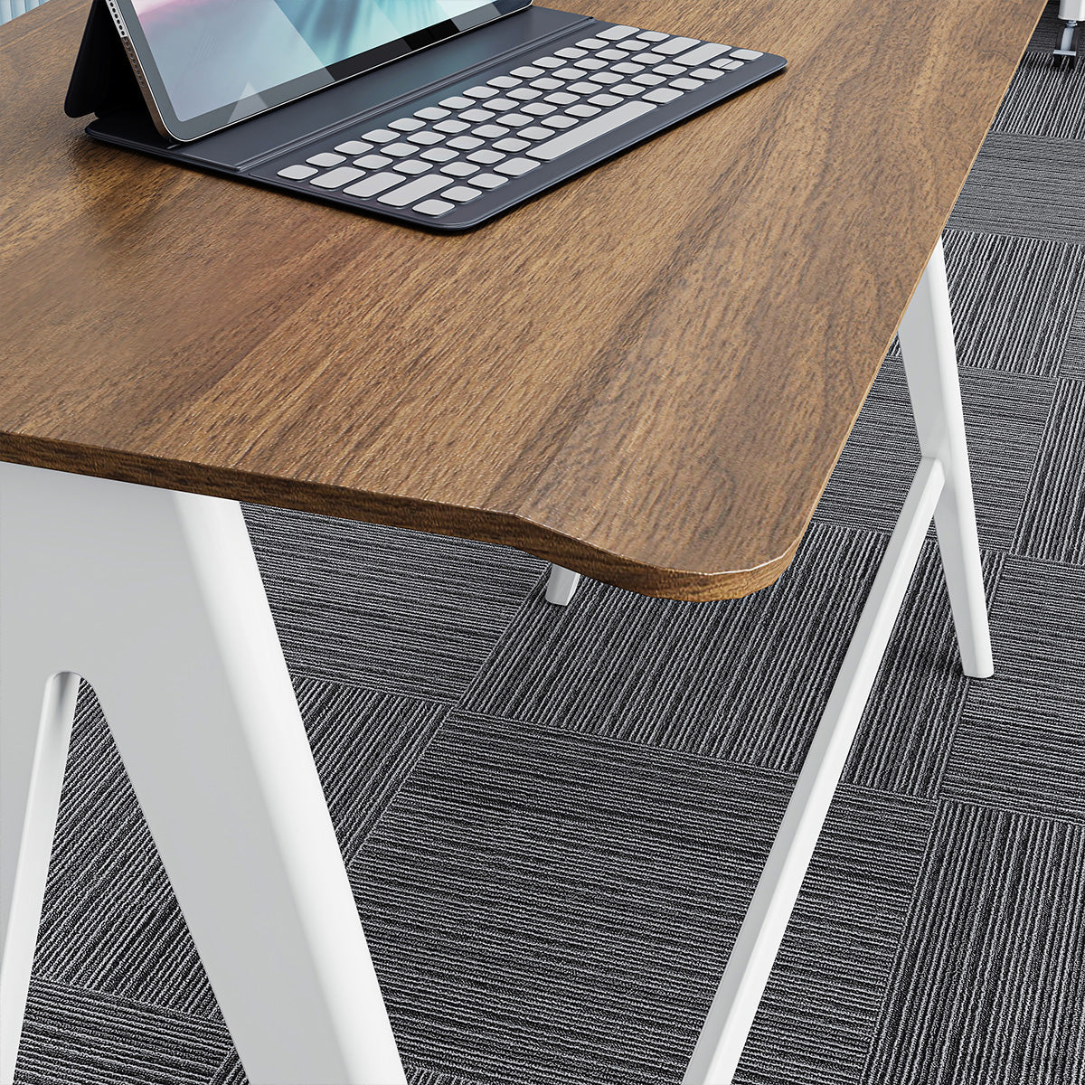 Wood Desk Tabletop Detail
