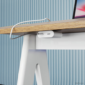 Desk Built-In Charging Port
