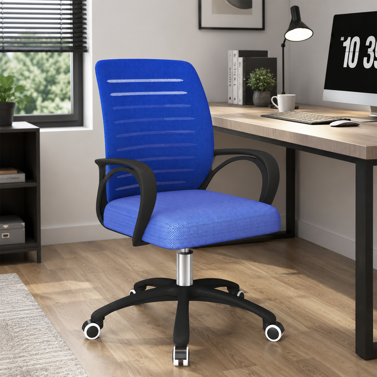 Height Adjustable Office Chair with Mesh Back