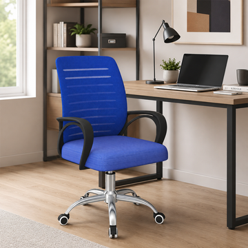 Height Adjustable Office Chair with Mesh Back