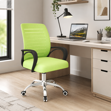 Height Adjustable Office Chair with Mesh Back