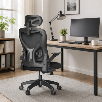 Adjustable Mesh Office Chair with Lumbar Support