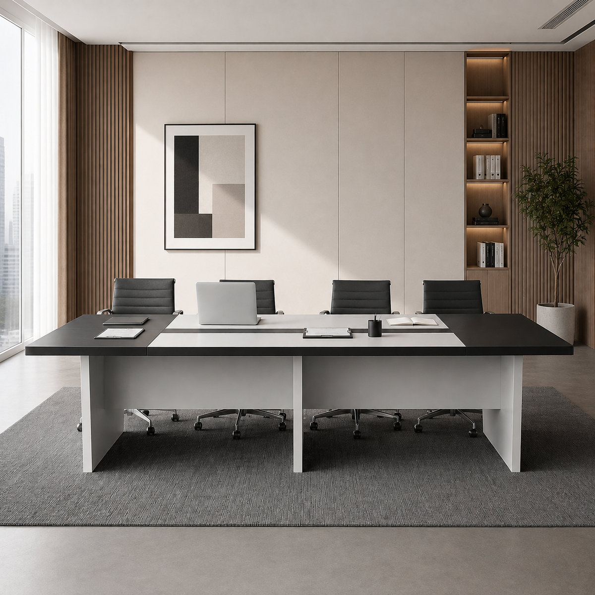 two-tone-conference-table-cable-charging-box