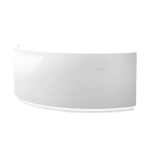 Curved Reception Counter with Storage