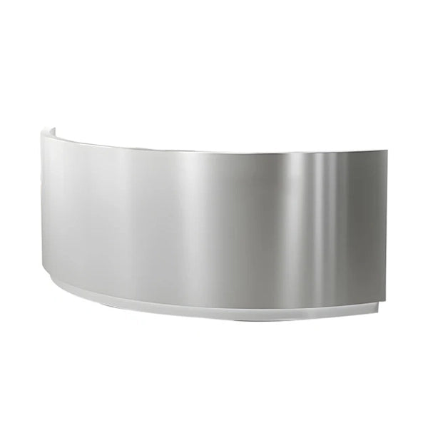 Curved Reception Counter with Storage