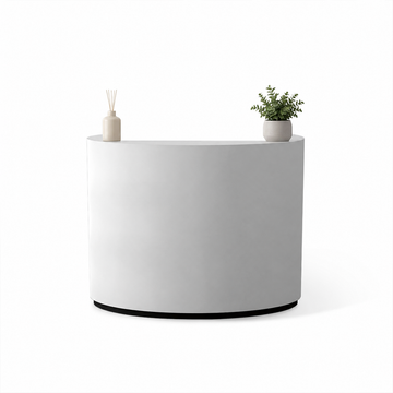 Fully Assembled Curved Reception Counter