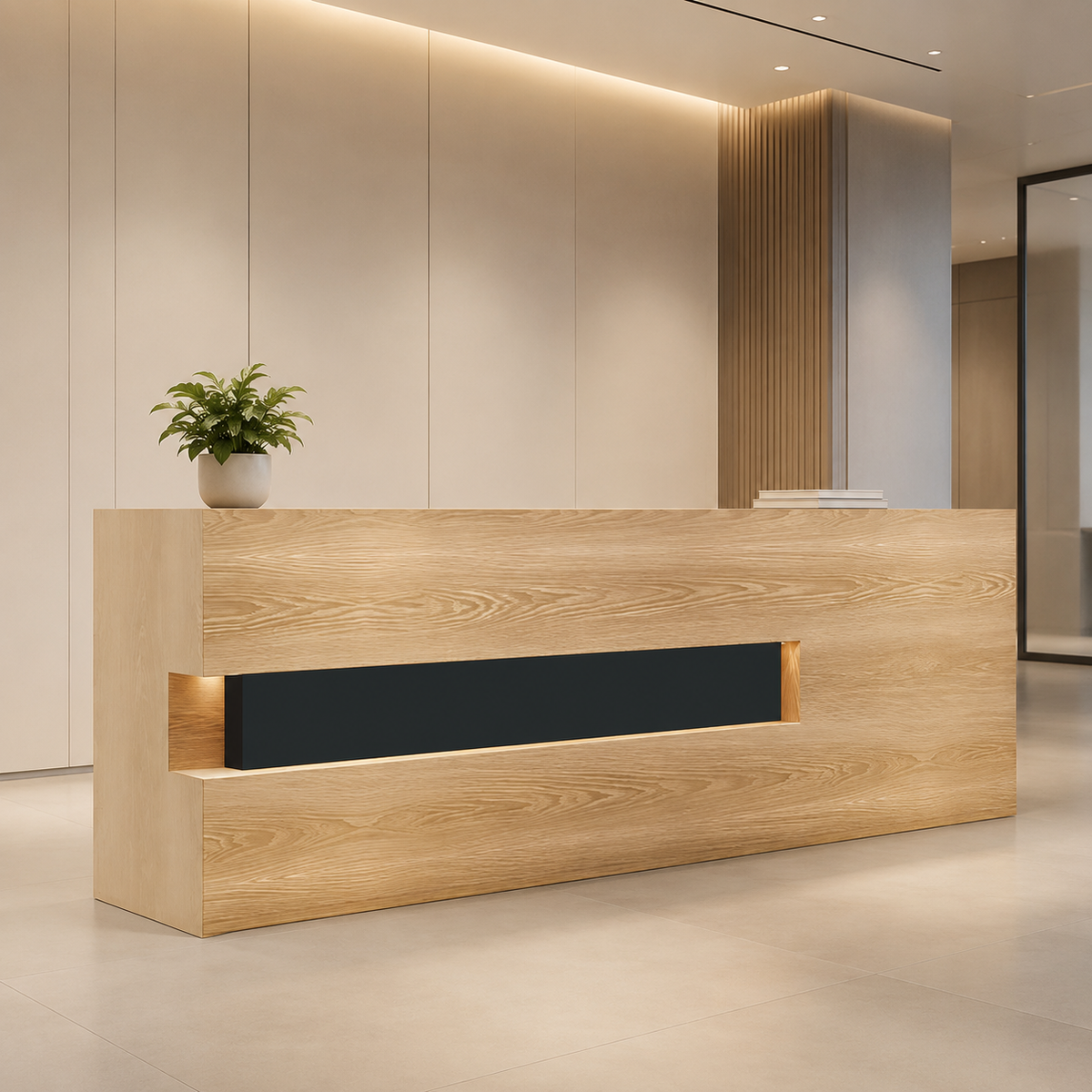 straight-wood-grain-reception-desk