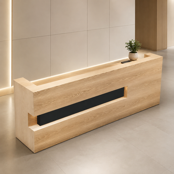 straight-wood-grain-reception-desk