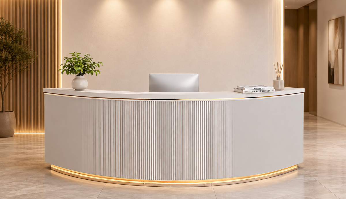 curved-fluted-reception-counter