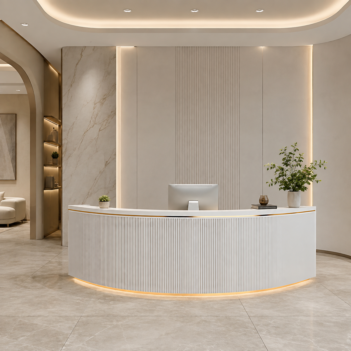 curved-fluted-reception-counter