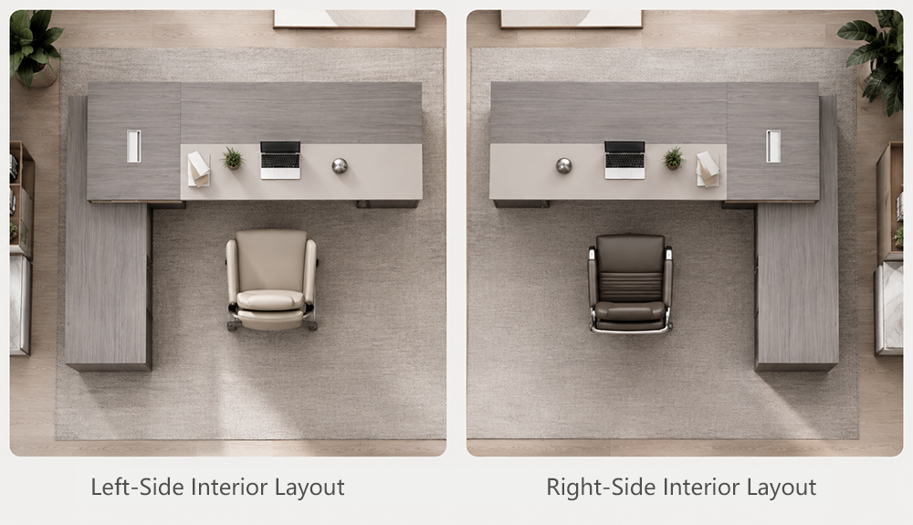 Left and Right Desk Returns