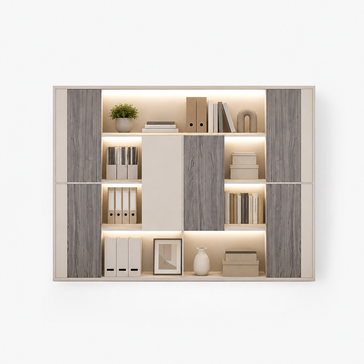 Executive Desk and Bookcase Options