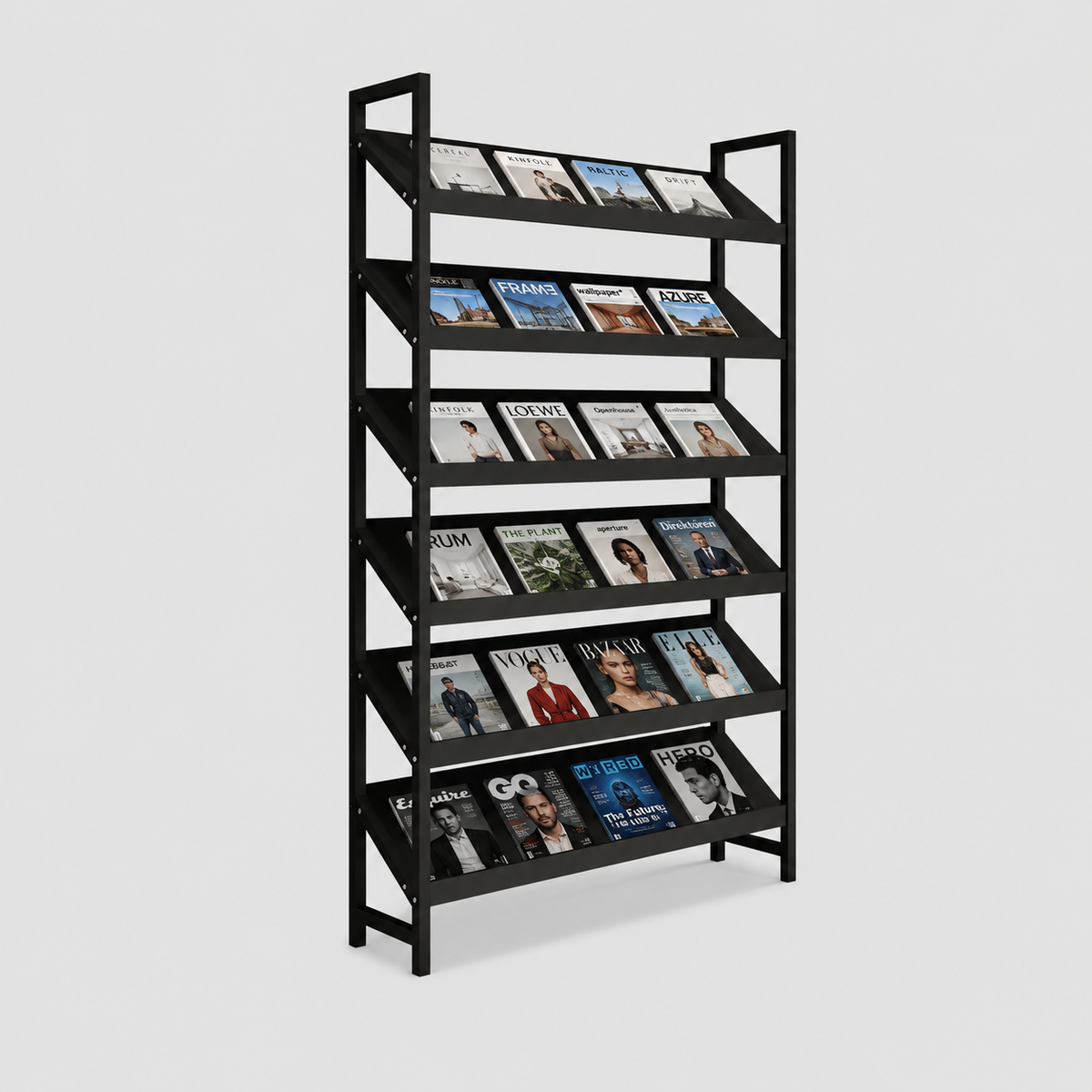 freestanding-magazine-display-rack