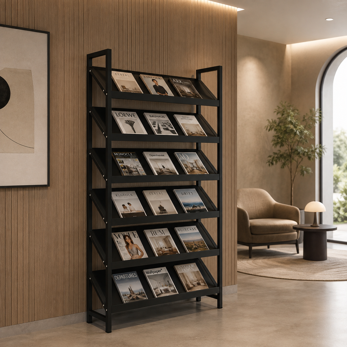 freestanding-magazine-display-rack