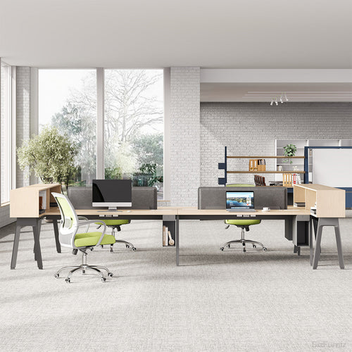 4 Person Modern Partition Office Workstation Desk